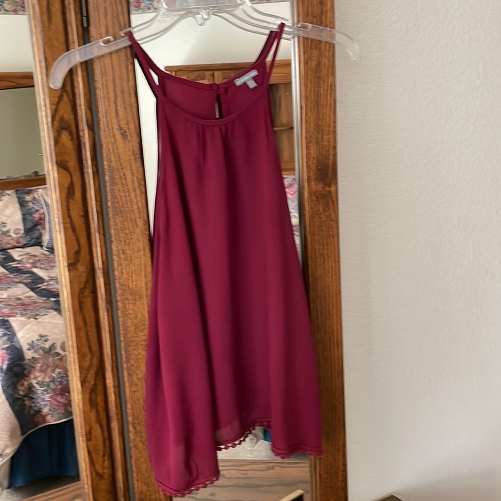 Charlotte Russe Burgundy Top